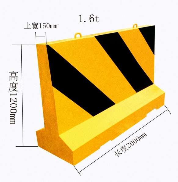 河西小区水泥隔离墩